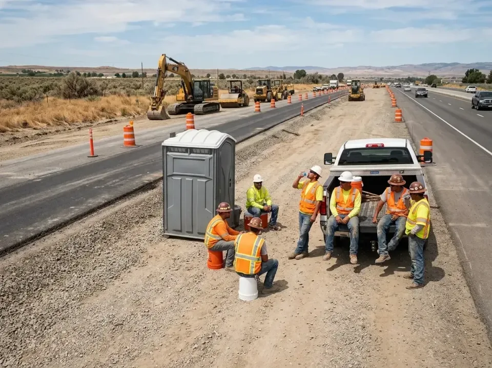 highway-road-construction-crew-007 — frequently asked questions, Porta Potty and Restroom Rentals in Blackwell, OK